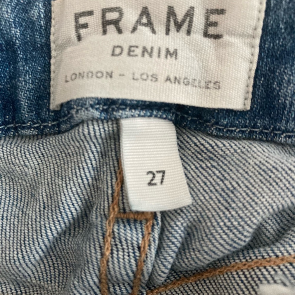 Frame Le Crop Mini Boot Denim, 27 - Picture 6 of 8